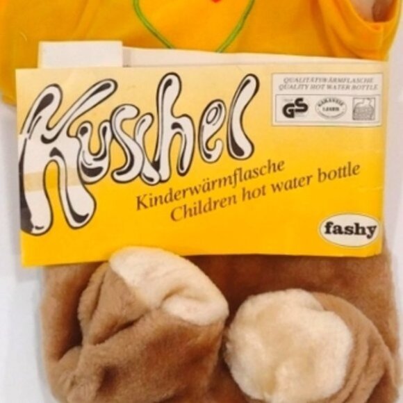 "fashy" Kuschel Children's Hot Water Bottle & Plush Teddy Bear Cover Unused - Picture 8 of 9